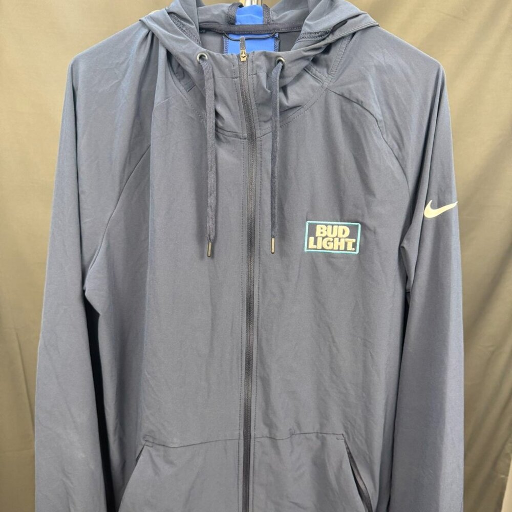 Nike Dri-Fit Bud Light Windbreaker Jacket – Size M